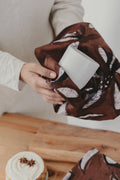Biriyani mal spiced brown Tea towel set (2nos')