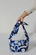 Batik Malla - Royal blue shoulder bag