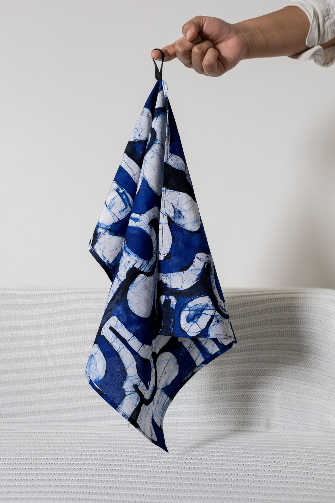 Kandyan Royal Blue - Tea towel set (2no's)