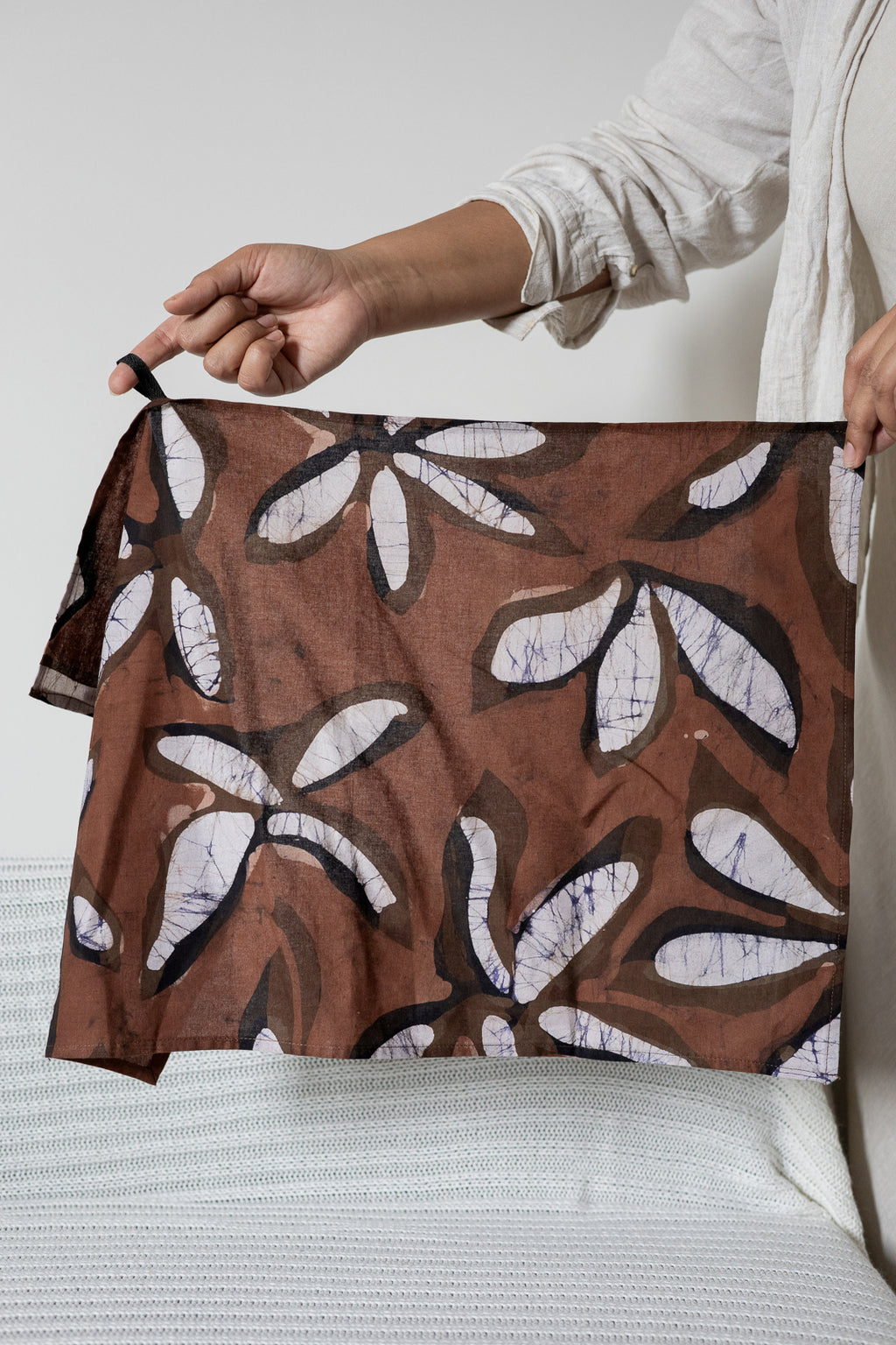 Biriyani mal spiced brown Tea towel set (2nos')
