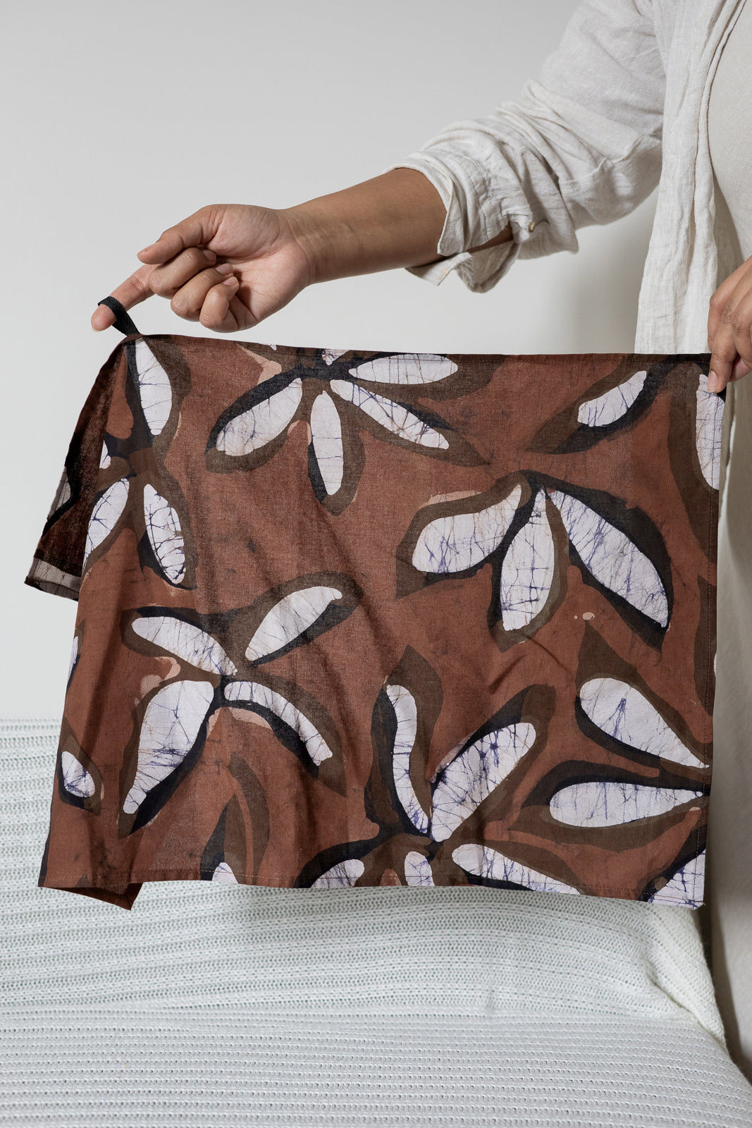 Biriyani mal spiced brown Tea towel set (2nos')